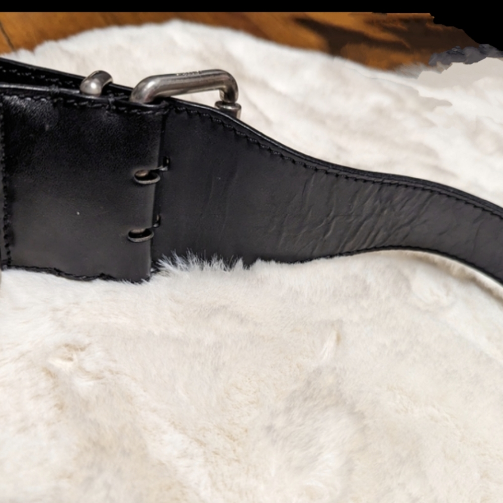 VTG Black Signature Oyster Bag by Fendi - Picture 4 of 7